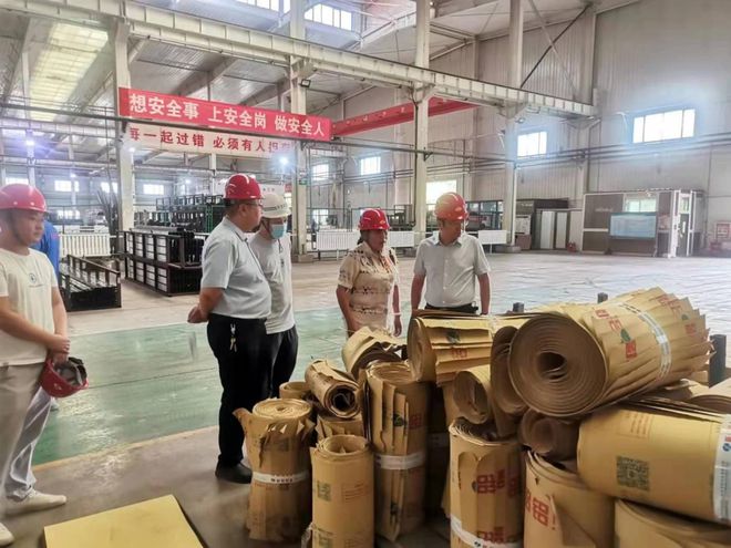 高新区管委会领导检查指导铝业公司安全生产工作